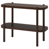 LISTERBY Console, brun foncé hêtre plaqué, 36 1/4x15x28 "