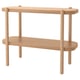 LISTERBY Console, chêne plaqué, 36 1/4x15x28 "