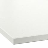 LOCKEBO Comptoir sur mesure, blanc cassé gris/effet béton composite en fibres de verre, 1 1/8 "