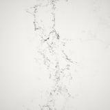 LOCKEBO Comptoir sur mesure, blanc effet marbre scintillant/composite en fibres de verre, 1 1/8 "
