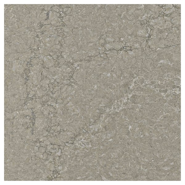 LOCKEBO Comptoir sur mesure, gris effet marbre/scintillant/composite en fibres de verre, 1 1/8 "