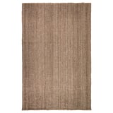 LOHALS Tapis tissé plat, écru, 6 ' 7 "x9 ' 10 "