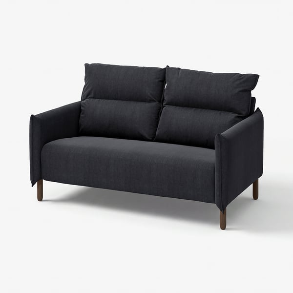 MANNARP Causeuse, Saxemara bleu-noir