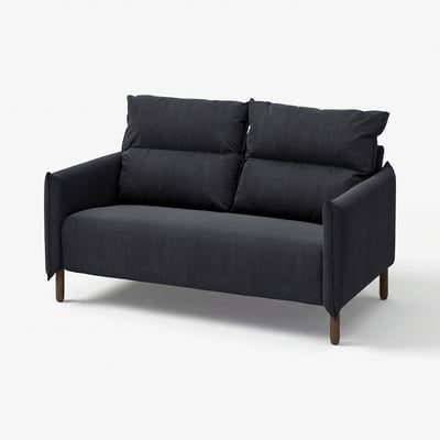 MANNARP Causeuse, Saxemara bleu-noir
