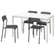 Table et 4 chaises Ikéa - Ameublement