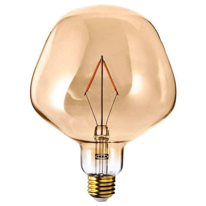 MOLNART ampoule à DEL E26 120 lumens, en forme de cloche verre clair