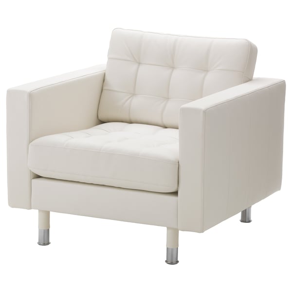 Morabo Fauteuil Grann Bomstad Blanc Metal Ikea
