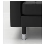MORABO Fauteuil, Grann/Bomstad noir/métal