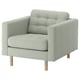 MORABO Fauteuil, Gunnared vert clair/bois