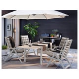 MORUM Tapis tissé plat, int/extérieur, beige, 6 ' 7 "x9 ' 10 "