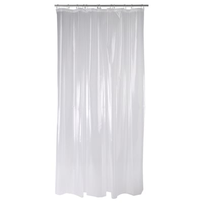 NÄCKTEN Rideau de douche, transparent, 71x71 "