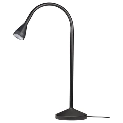 NÄVLINGE Lampe de travail à DEL, noir