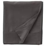 NATTJASMIN Drap plat, gris foncé, Lit 1 place, très grand