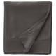 NATTJASMIN Drap plat, gris foncé, Lit 1 place, très grand