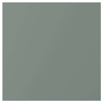 NICKEBO Façade de tiroir, mat gris-vert, 15x15 "