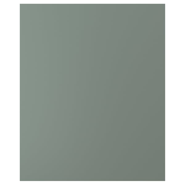 NICKEBO Panneau latéral de finition, mat gris-vert, 25x30 "