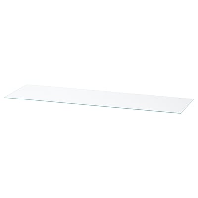 NORDLI Plateau en verre, transparent, 63x18 1/2 "