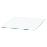 NORDLI Plateau en verre, transparent, 15 3/4x18 1/2 "