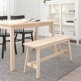 NORRÅKER Banc, bouleau, 40 1/2 "