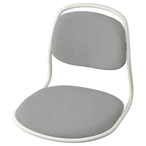 ÖRFJÄLL Coque de chaise - blanc/Vissle gris clair