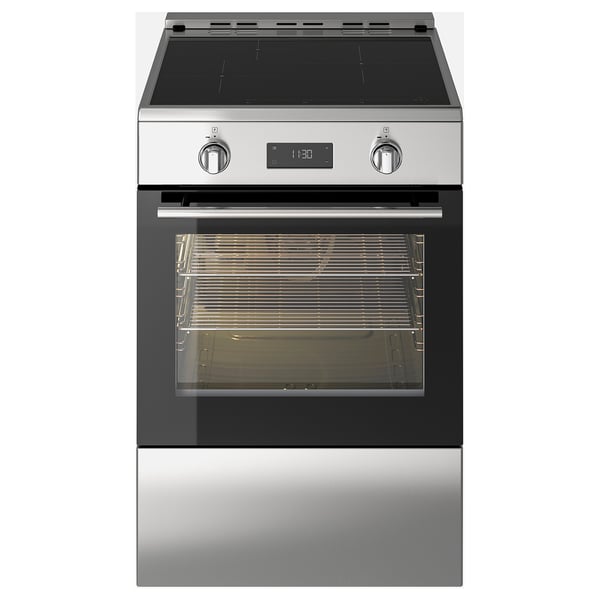 ÖRMINGE Cuisinière à tabl cuisson induction, acier inox, 24 "