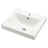 ORRSJÖN Lavabo profond, blanc, 25x21 3/4 "