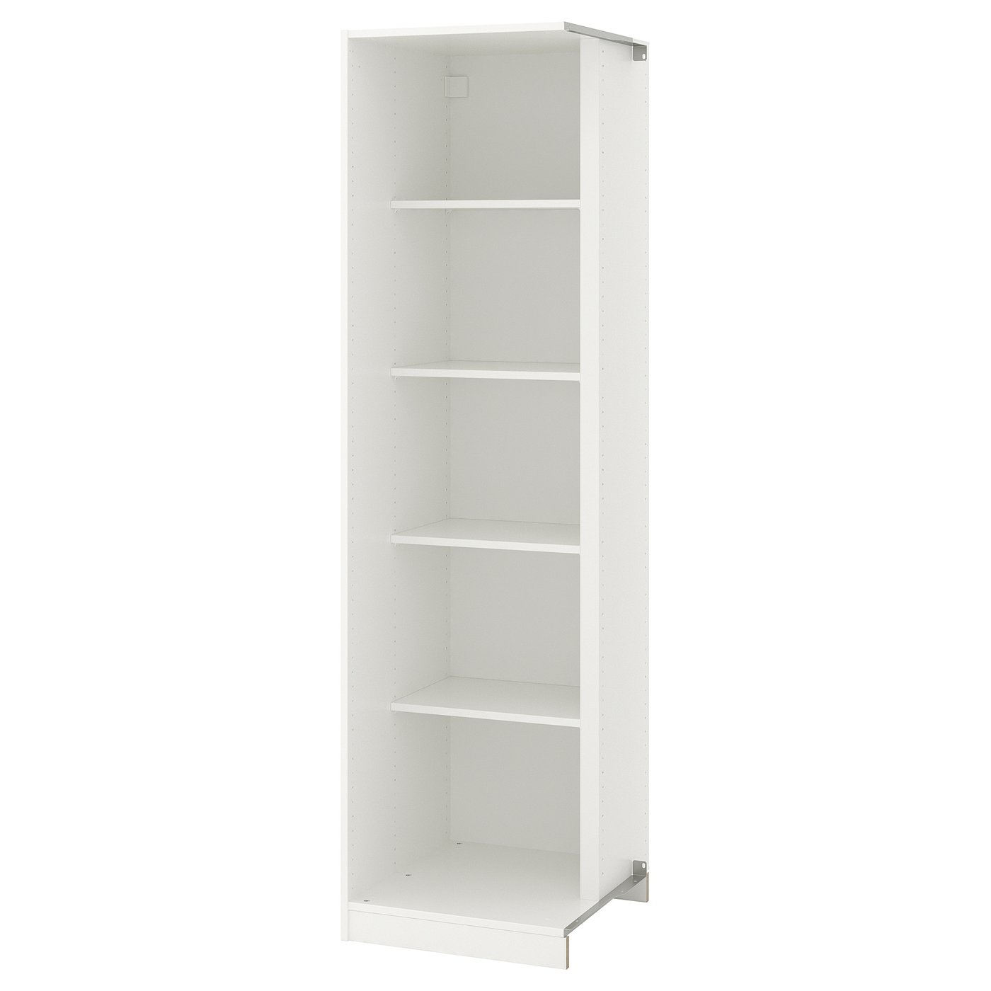 PAX Élément compl angle av 4 tablettes blanc IKEA