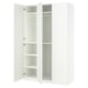 Option : PAX / FORSAND Agencement armoire-penderie, blanc/blanc, 59x23 5/8x93 1/8 "