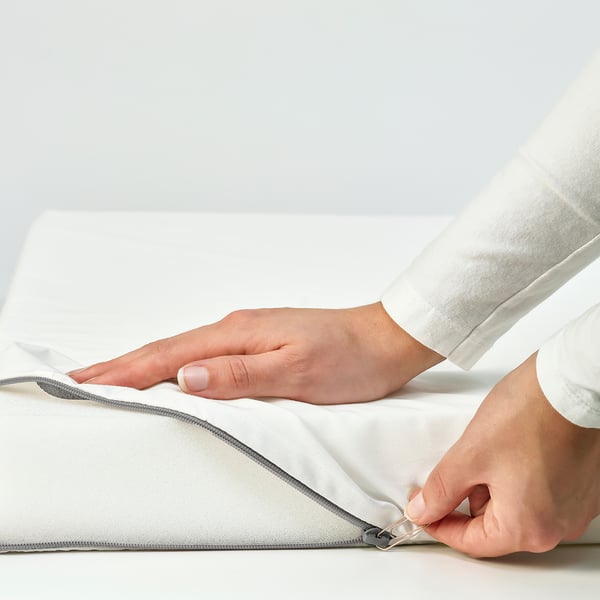 PELLEPLUTT Matelas mousse pour lit de bébé, 27 1/2x52 "