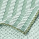 PEPPRIG Chiffon microfibres, vert bleu/jaune, 11x11 "