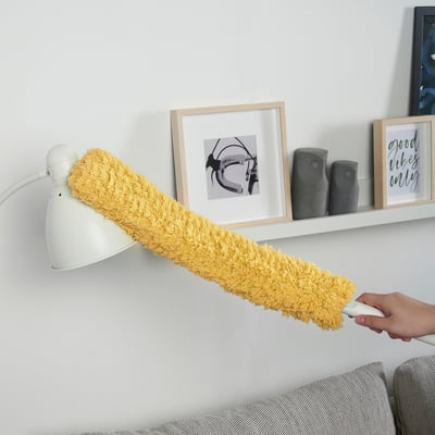 PEPPRIG Recharge plumeau dépoussiérant, jaune, 17 ¾x2 ¾ "