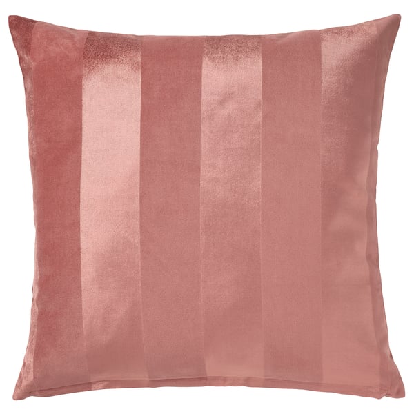 PIPRANKA Housse de coussin, rose, 20x20 "