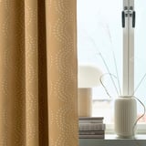 PRAKTRÖLLIKA Rideaux assombrissants, 2 panneaux, beige, 57x98 "
