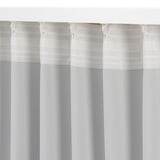 PRAKTRÖLLIKA Rideaux assombrissants, 2 panneaux, beige, 57x98 "