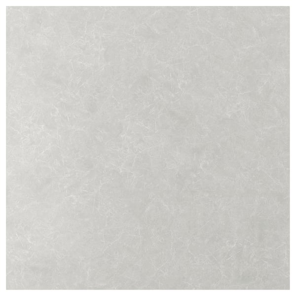 RÅHULT Revêtement mural sur mesure, blanc effet pierre/marbre/quartz, 1 1/8 "