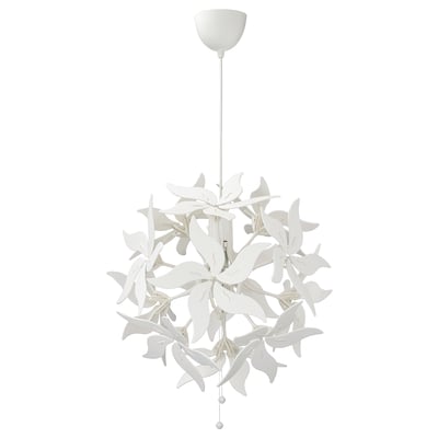 RAMSELE Suspension, fleur/blanc, 17 "