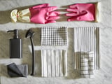 RINNIG Brosse à vaisselle, gris