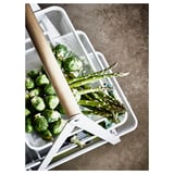 RISATORP Desserte, blanc, 22 1/2x15 3/8x33 7/8 "