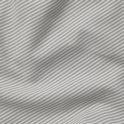 ROCKSJÖN Housse pour fauteuil, Klovsta gris/blanc