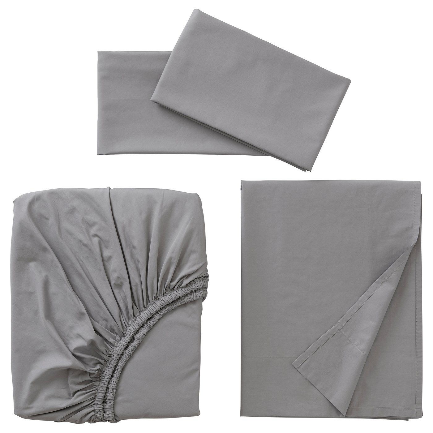Parure De Draps King Gaufrée Kensington Hotel Collection, Coloris Soho/bleu Clair, NEUVE