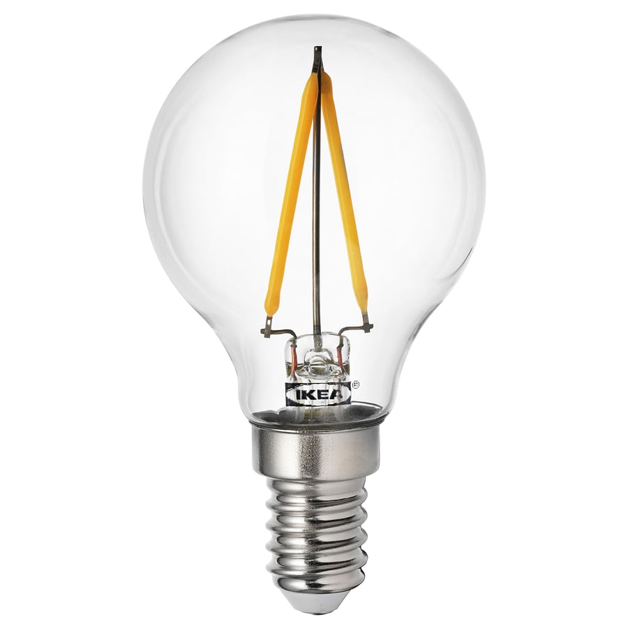 RYET Ampoule DEL E12 100 lumens, sphérique clair IKEA CA
