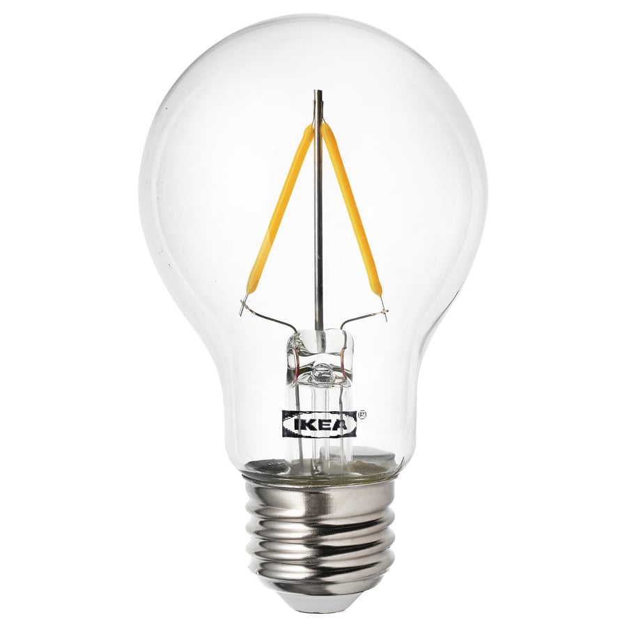 RYET Ampoule DEL E26 100 lumen, sphérique clair IKEA CA