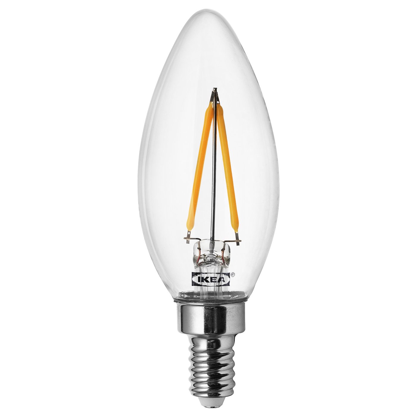 RYET Ampoule à DEL E12 200 lumen, flamme, clair. IKEA Canada IKEA