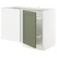 SEKTION Arm inf angle+aménagement coul, blanc/Axstad gris-vert, 47x24x30 "