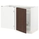 SEKTION Arm inf angle+aménagement coul, blanc/Sinarp brun, 47x24x30 "