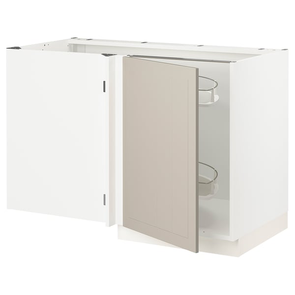 SEKTION Arm inf angle+aménagement coul, blanc/Stensund beige, 47x24x30 "
