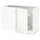 SEKTION Arm inf angle+aménagement coul, blanc/Voxtorp blanc mat, 47x24x30 "
