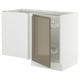 SEKTION Arm inf angle+aménagement coul, blanc/Voxtorp gris-brun foncé ultrabrillant, 47x24x30 "