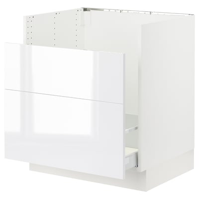 SEKTION Arm inf pr évier TALLSJÖN, blanc/Ringhult blanc, 30x24x30 "