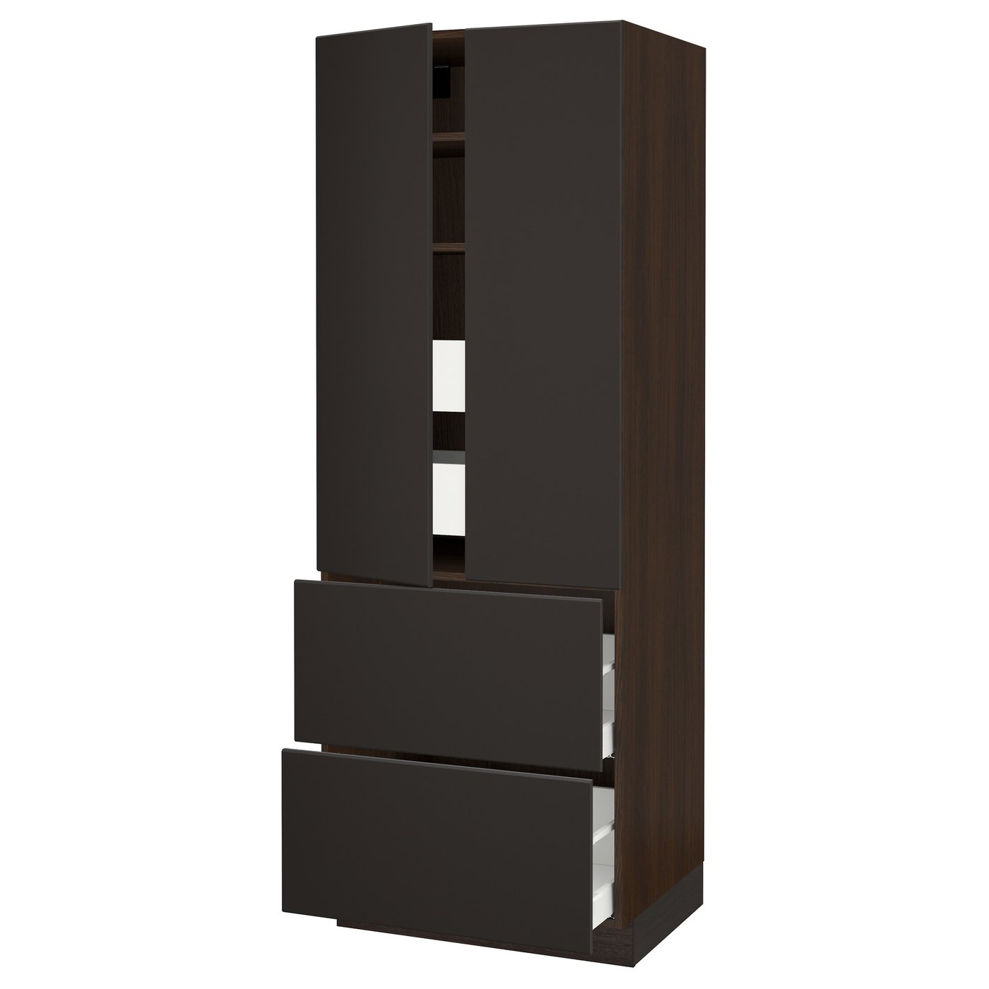 SEKTION Armoire haute 2 portes/2 faces/4tir IKEA
